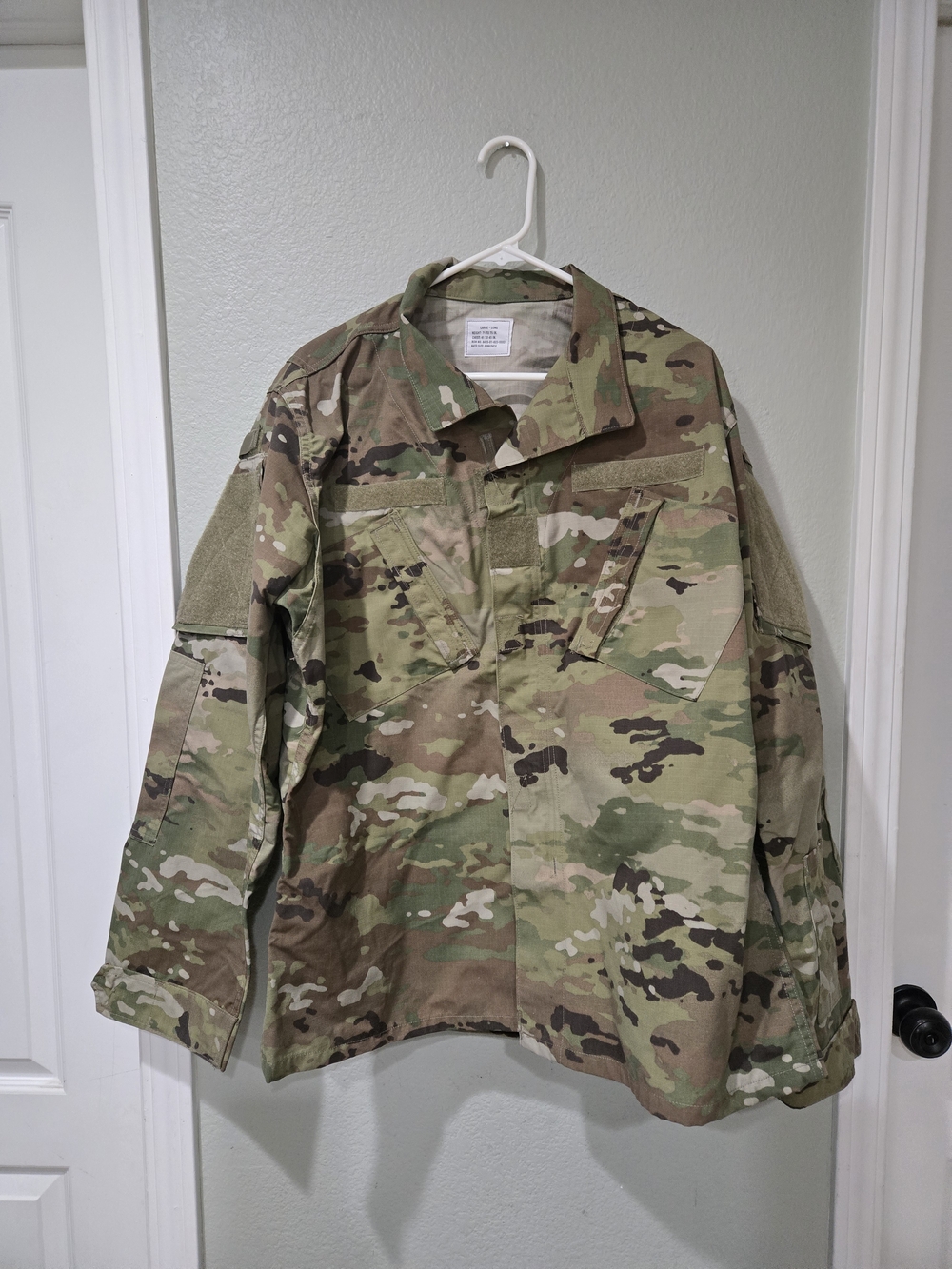 US Military Army Combat Coat - 8415-01-623-5553 - Large Long  Camouflage